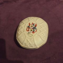 Belleek Christmas Box