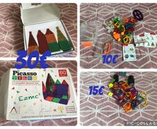 Magnetic building blocks