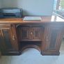 Antique Carved Writing Desk / Sideboard Image 8