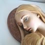 Large Virgin Mary and Baby Jesus Wall Plaque Image 7