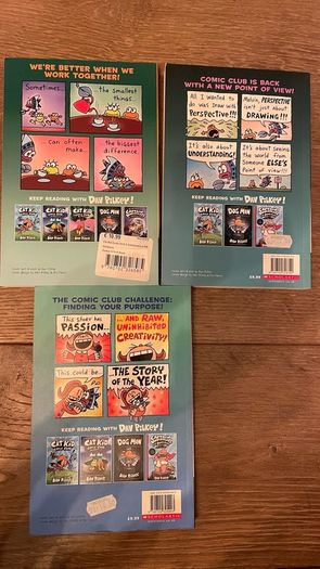 Cat Kid books by Dav Pilkey