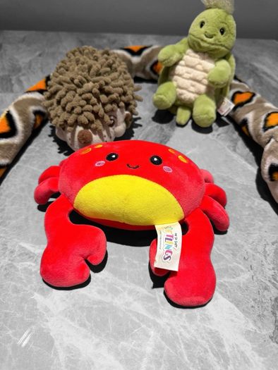 Pre Owned Bundle of 4 Soft Plushies. Animal Soft Toys Set