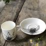 Sarah Horne Botanicals Fine Bone China Floral Decadence Espresso Cup and Saucer Image 6