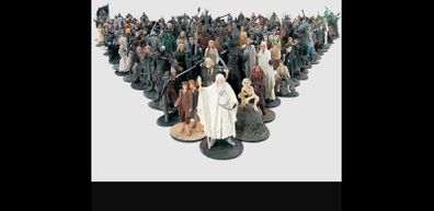 Lord of the Rings (lead) 86 models total.