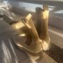 Bash classic coda  Chelsea boot in camel suede Image 8