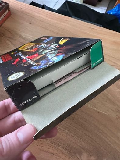 Super Nintendo retro console + games Mario