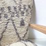 Armchair Beibel Rug covered , Natural Finish Image 3