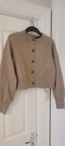 Penneys brown cardigan xs
