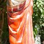 Antique Sacred Heart. Statue 16 inch Plaster Heart Jesus Christ Catholic Church Image 5