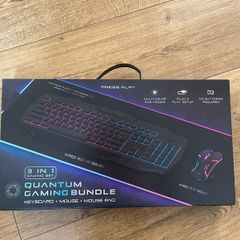 keyboard and mouse pad and mat gaming set