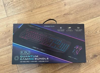 keyboard and mouse pad and mat gaming set