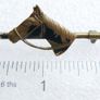 Horse Tie Bar, Vintage Brooch, Brooches in uk, Novelty Tie Bar Image 5