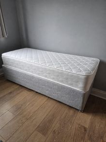 Single Bed and Mattress