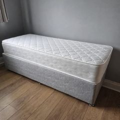 Single Bed and Mattress
