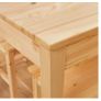 Dining Table and 4 Chairs Set | Dining Table Kitchen Set | Kitchen Table and Chairs Set 4 | Pine Table and Chairs Set 4 | Dining Table and Chairs Set 4 | Dining Room Sets Image 6