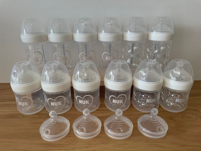 12 x NUK Baby Bottles