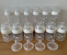12 x NUK Baby Bottles