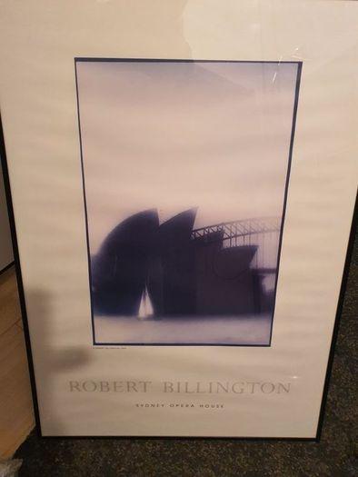 Sydney Opera house, pristine condition print, framed.