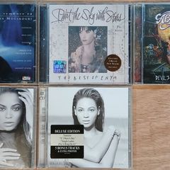 cd - Nana Mouskouri , Enya , Aerosmith , Beyonce