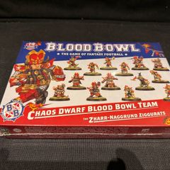 Blood Bowl Chaos Dwarfs team Games Workshop Warhammer