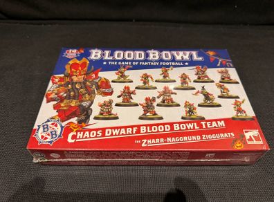 Blood Bowl Chaos Dwarfs team Games Workshop Warhammer