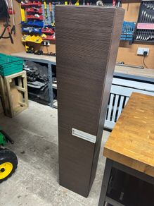 Bathroom Vanity Unit, Mirror, Storage Unit, Shower Screen, Towel Rail & Toilet