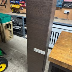 Bathroom Vanity Unit, Mirror, Storage Unit, Shower Screen, Towel Rail & Toilet