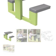 Smoby play house picnic table