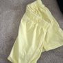 Yellow Zara shorts with free sliders Image 4