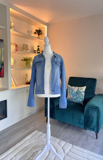 My Bestiny Light Wash Denim Jacket - Size XL UK 12-14 / EU 40-42