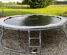 trampoline 12ft with safety net.