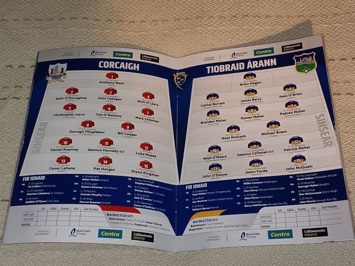 Gaa programme For Sale Here