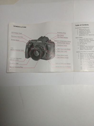 Canon EOS 620/650 Instruction Manual