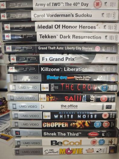 PSP Games/Movies