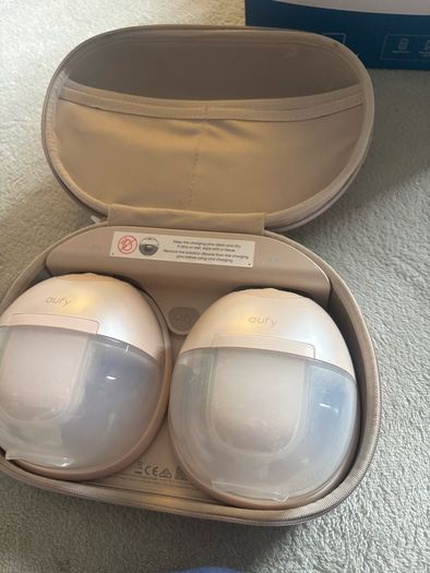 Eufy Breast pump (s1 pro) with charging case & heating technology