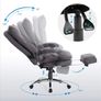 SONGMICS Executive Chair, Ergonomic Office Chair with Footrest Image 3