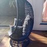 Swivel Cocoon Egg Chair Rattan Wicker Super Comfy Image 3