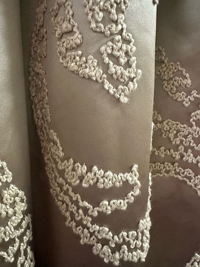 Stunning Bespoke Satin Silk Interlined Curtains 114"/290cm Wide x 88"/224cm Drop