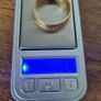 Old Irish ring- band  18k 750 Image 6