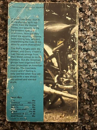 Hells Angels on My Mind Guardian Angels Wheels of Rage Alex R Stuart The Outlaws Hells Angels 1st Print Paperback Book