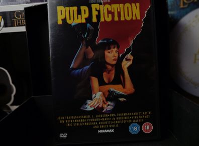 Pulp Fiction ! 1994 ! Classic Movie ! Quentin Tarantino ! DVD ! John Travolta !