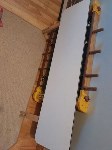 4ft wooden headboard