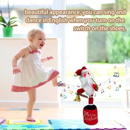 Toys Dancing Talking Toy, Wriggle & Singing Recording Repeat, Education Toys for Babies Children Playing, Home Decor Dancing Snowman Multicolor Rechargeable