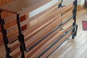 Folding Small Double Jaybe Bed frame - No Mattress