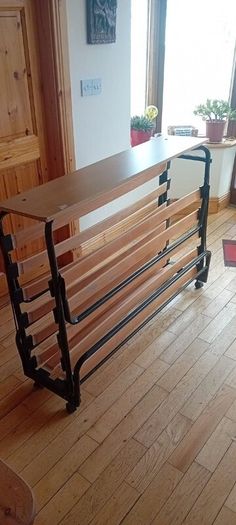 Folding Small Double Jaybe Bed frame - No Mattress