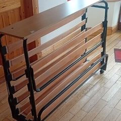 Folding Small Double Jaybe Bed frame - No Mattress
