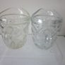 Two Victorian Moulded Glass Water/Custard Jugs Image 3