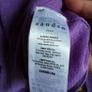 BNWT - Sandro Esther Parme Lilac High Neck Layered V Neck wool Jumper UK 12 Image 4