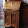 A Victorian inlaid mahogany Writing Bureau Image 5