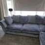 Couch for Sale - Grey L Couch Image 3
